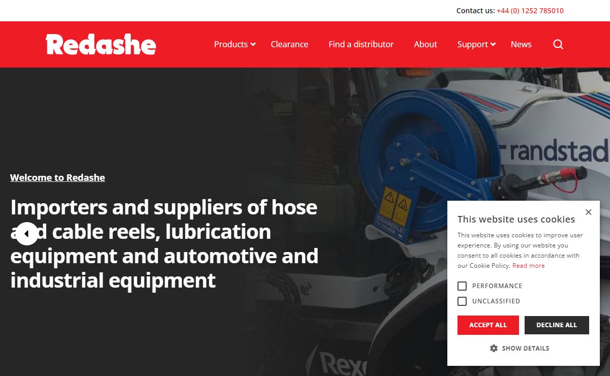 Industrial Equipment Suppliers & Importers | Redashe