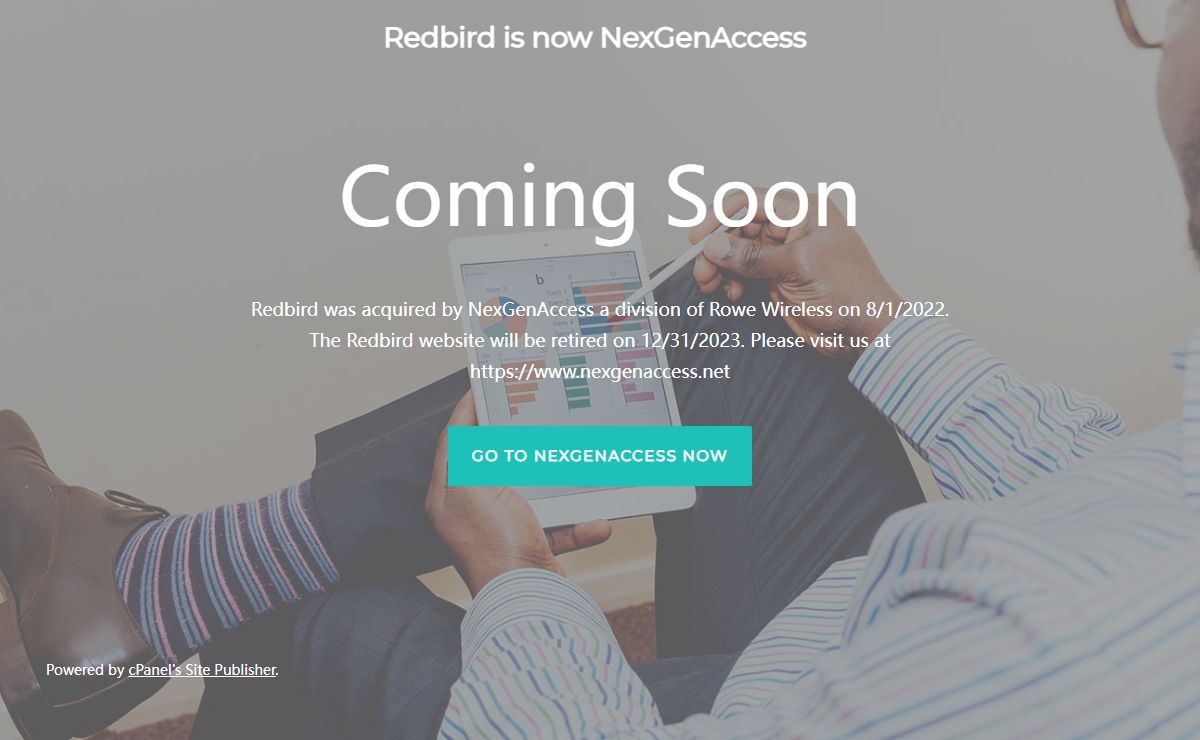Redbird is now NexGenAccess