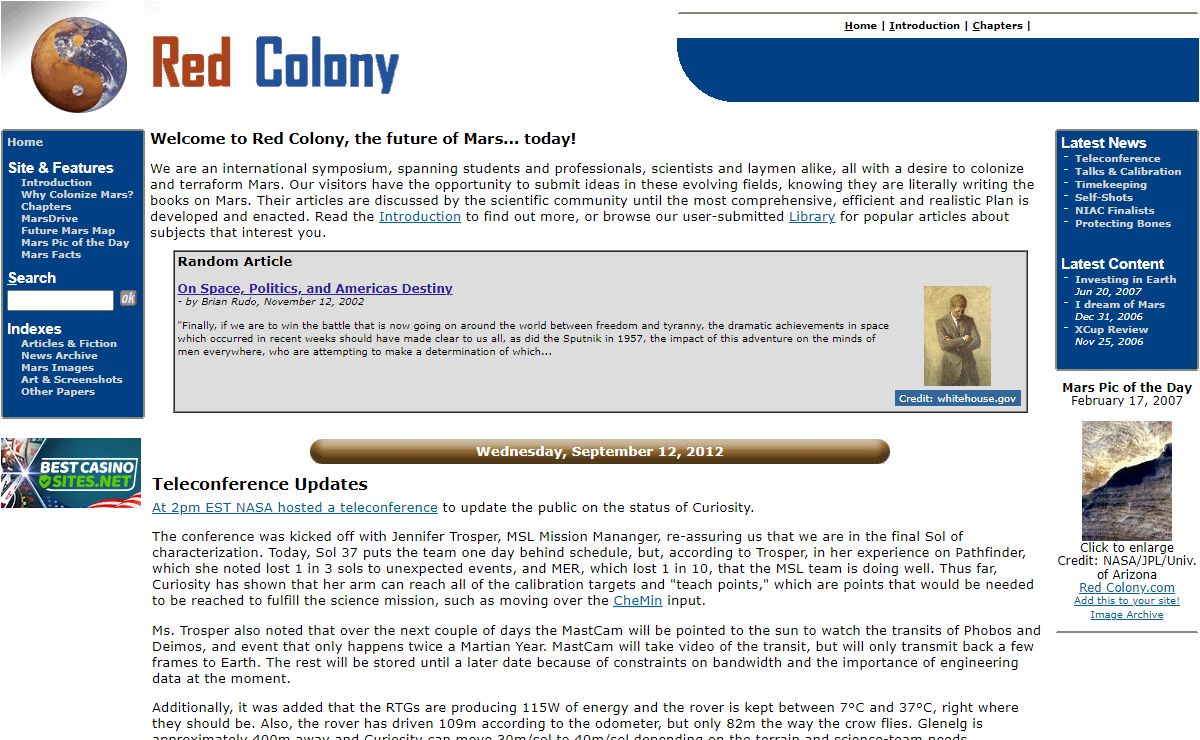 Red Colony - Colonizing and Terraforming Mars