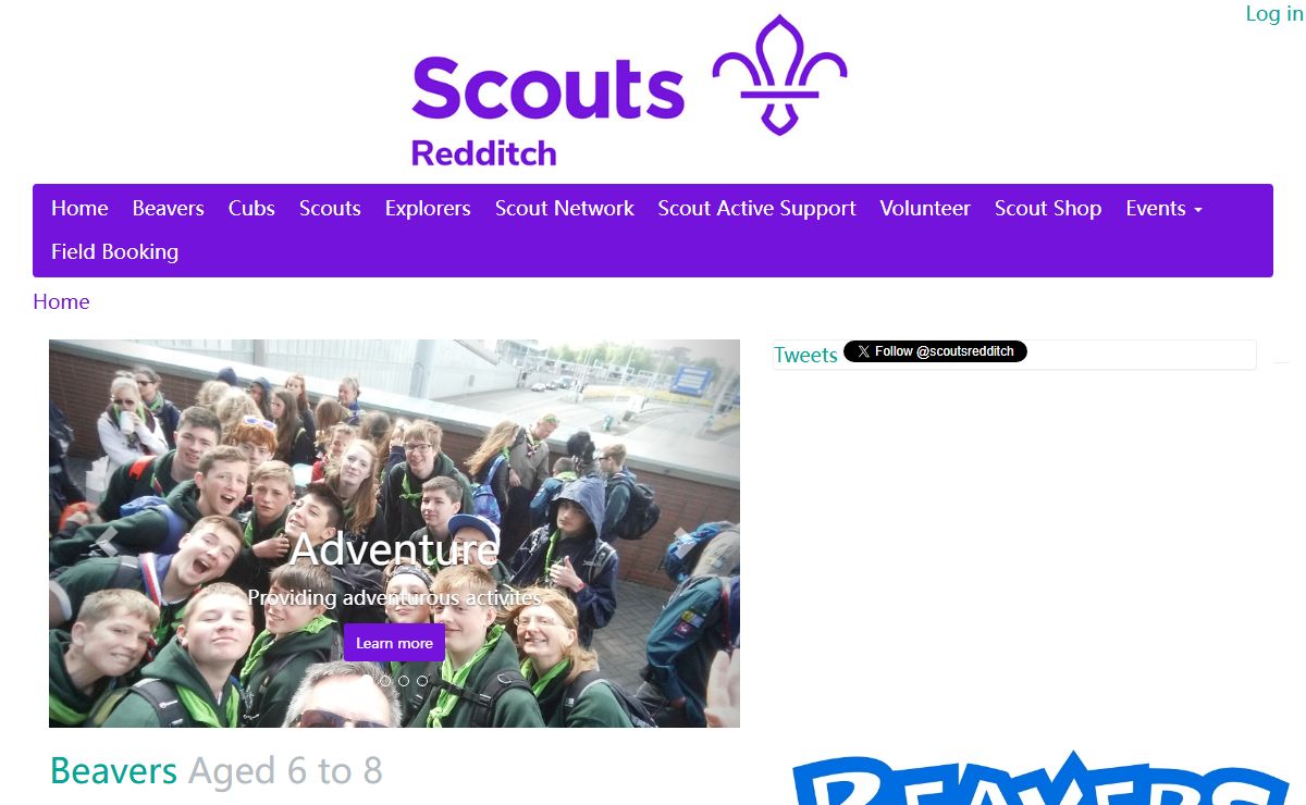 Home Page - Redditch District Scouts