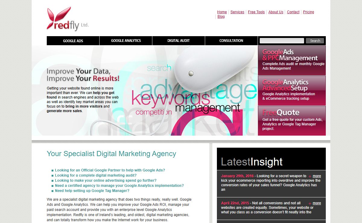 Digital Marketing Agency - Redfly | Dublin, Ireland.