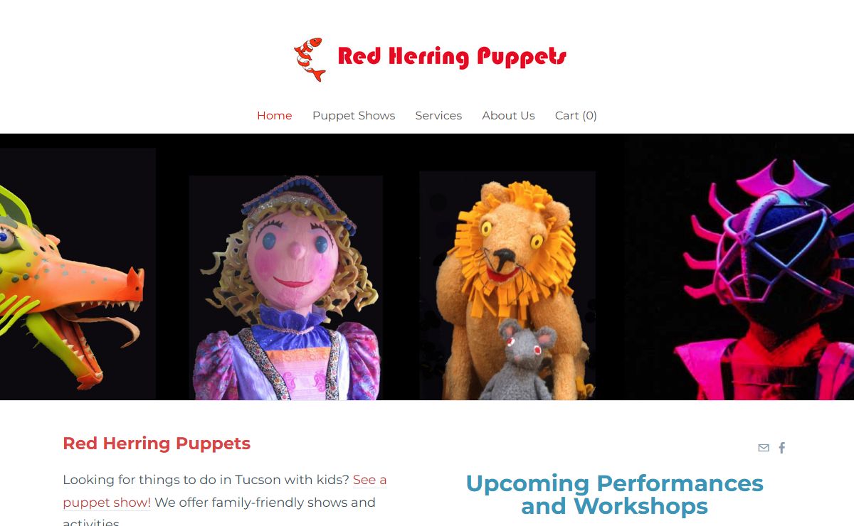 Red Herring Puppets - Home
