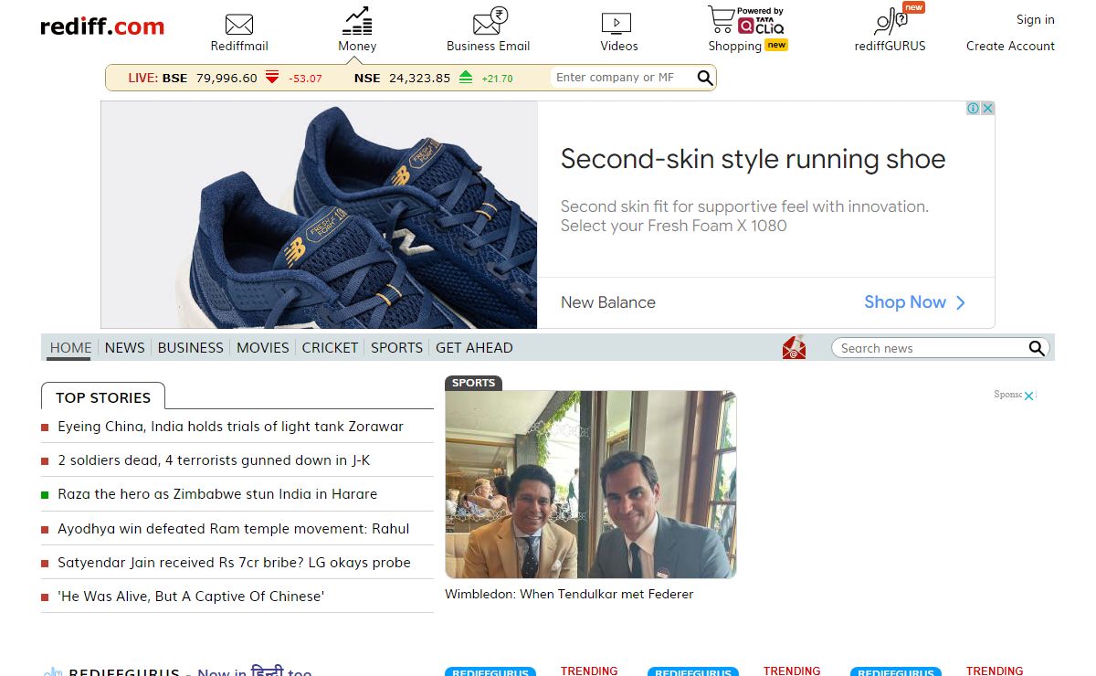Rediff.com: News | Rediffmail | Stock Quotes | Shopping