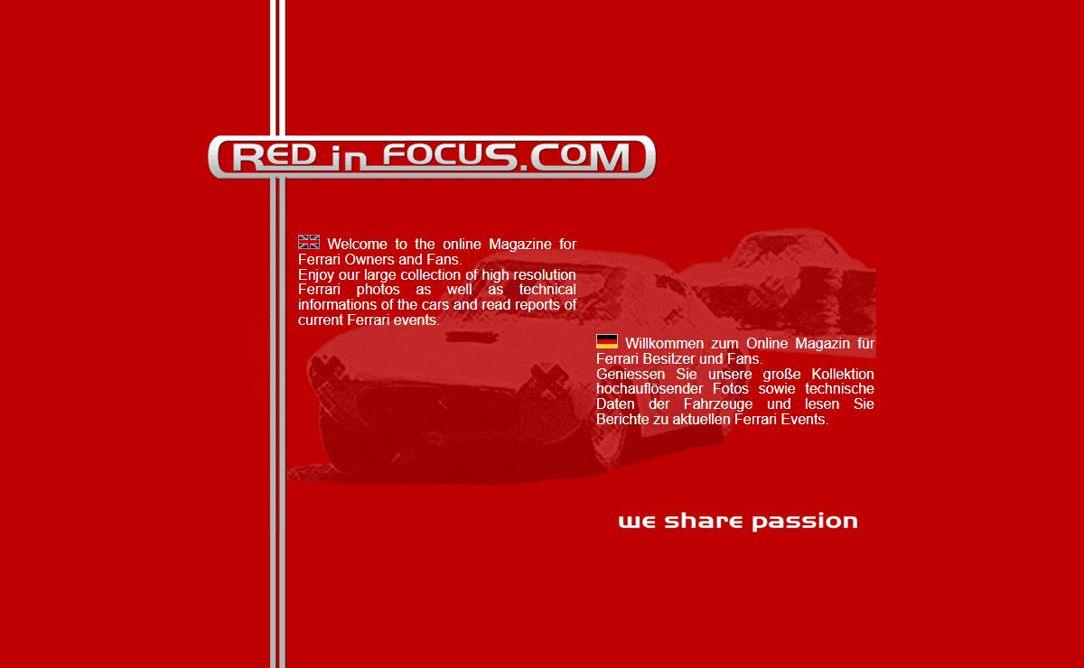 ~ RedInFocus.com - we share passion ~