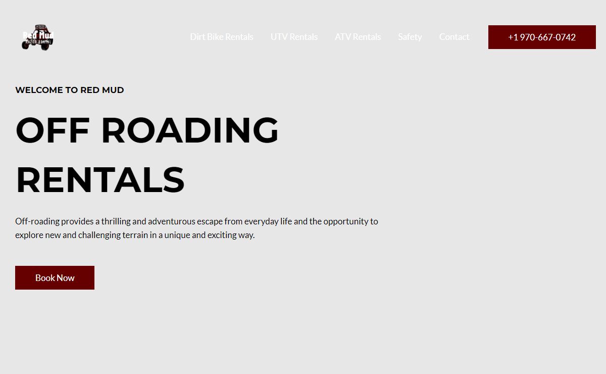 Red Mud Rentals – Off Roading Rentals
