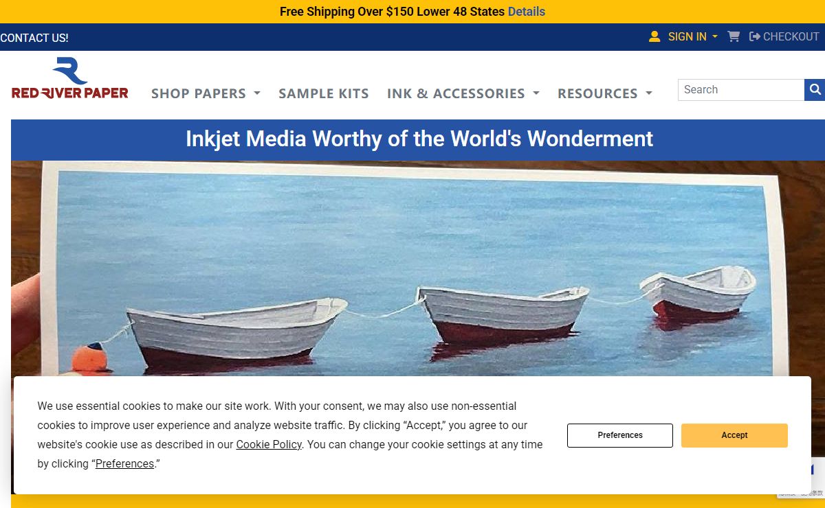 Premium Inkjet Photo Papers by Red River Paper