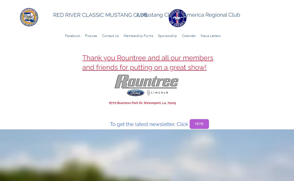 Mustang Club | Red River Classic Mustang Club | Bossier City