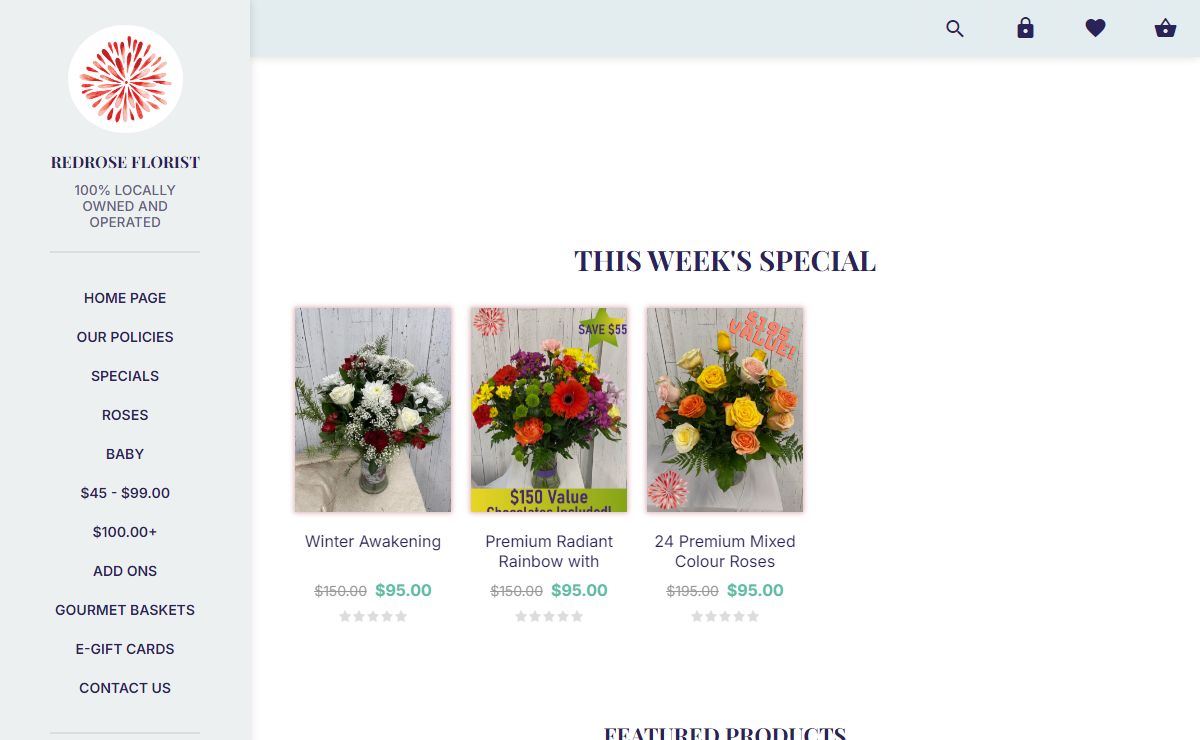 RedRose Florist - Flower Shop and Flower Delivery in Calgary