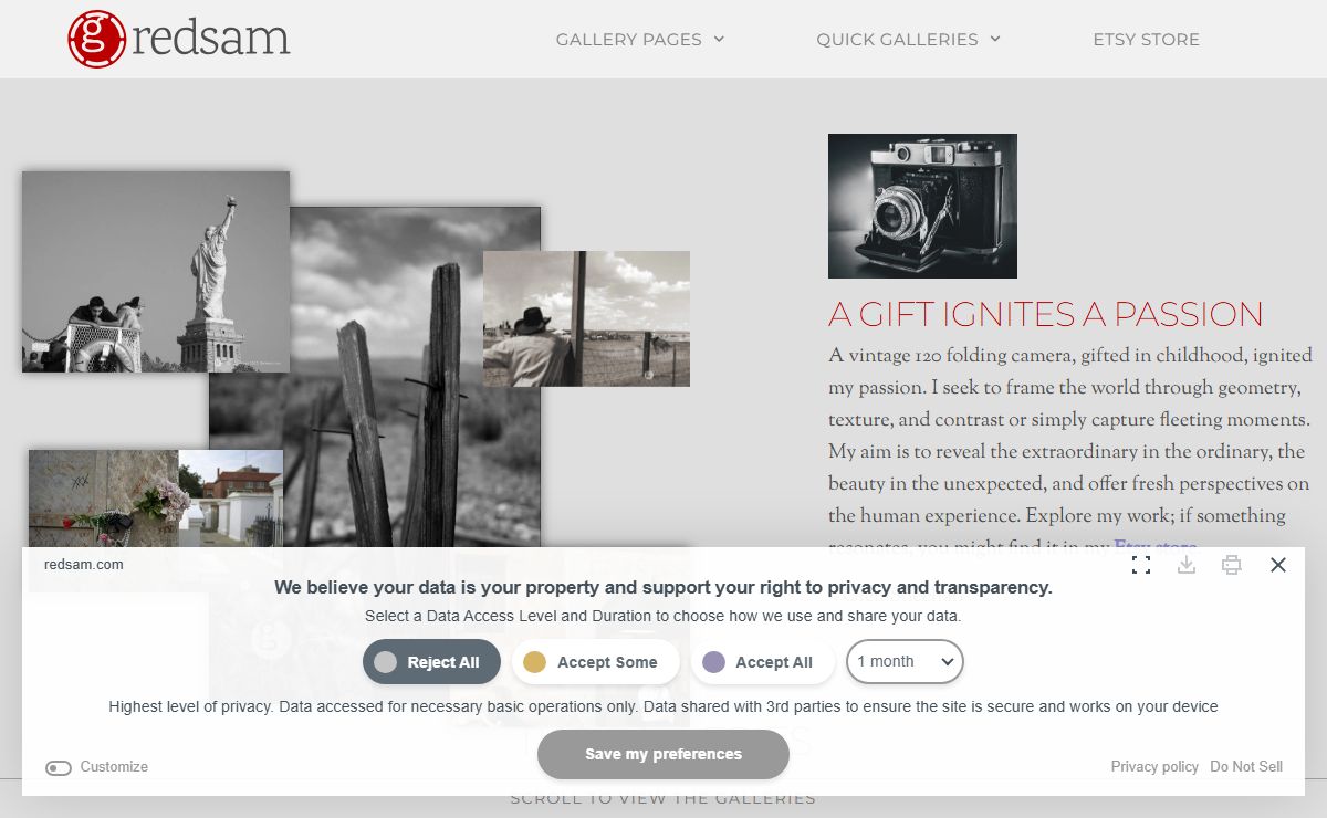 Fine Art Photography Galleries of Glen Sheehan