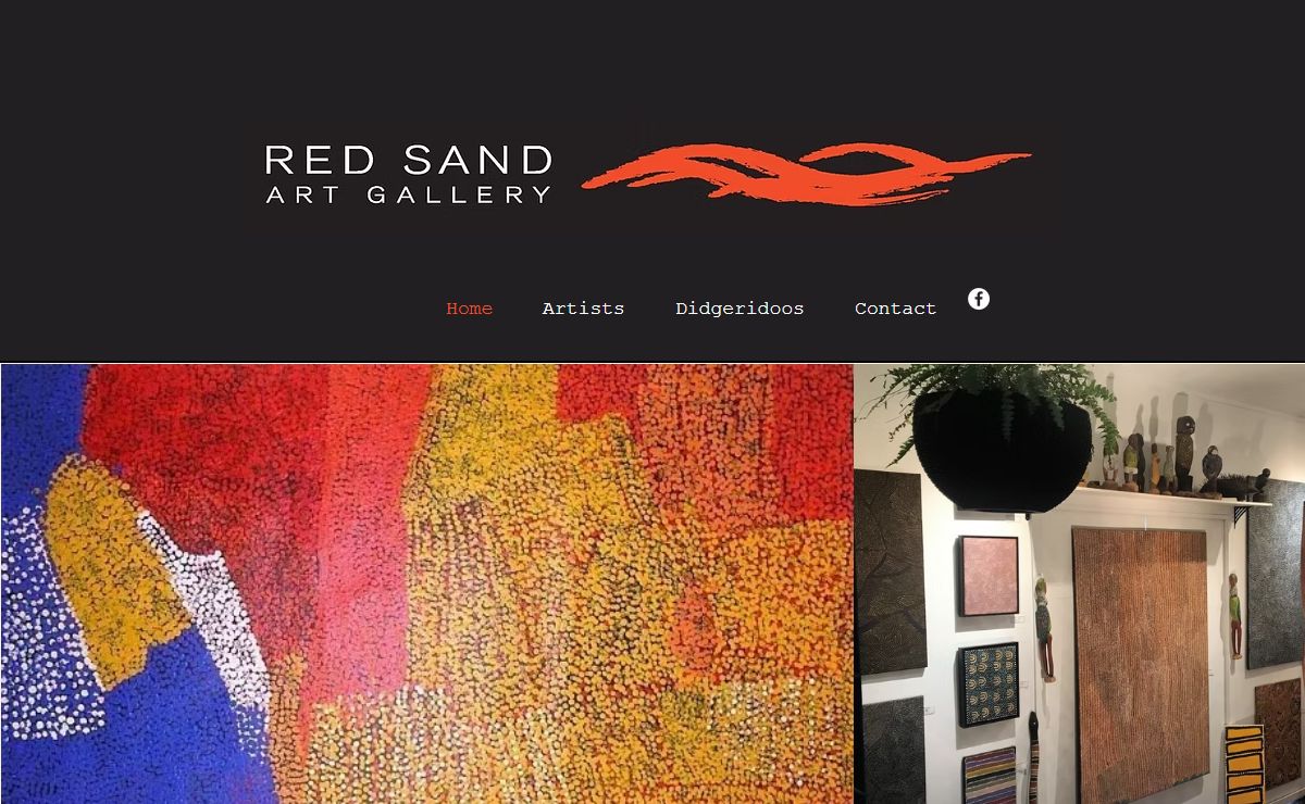 Aboriginal Art Gallery | Red Sand Art | Australia