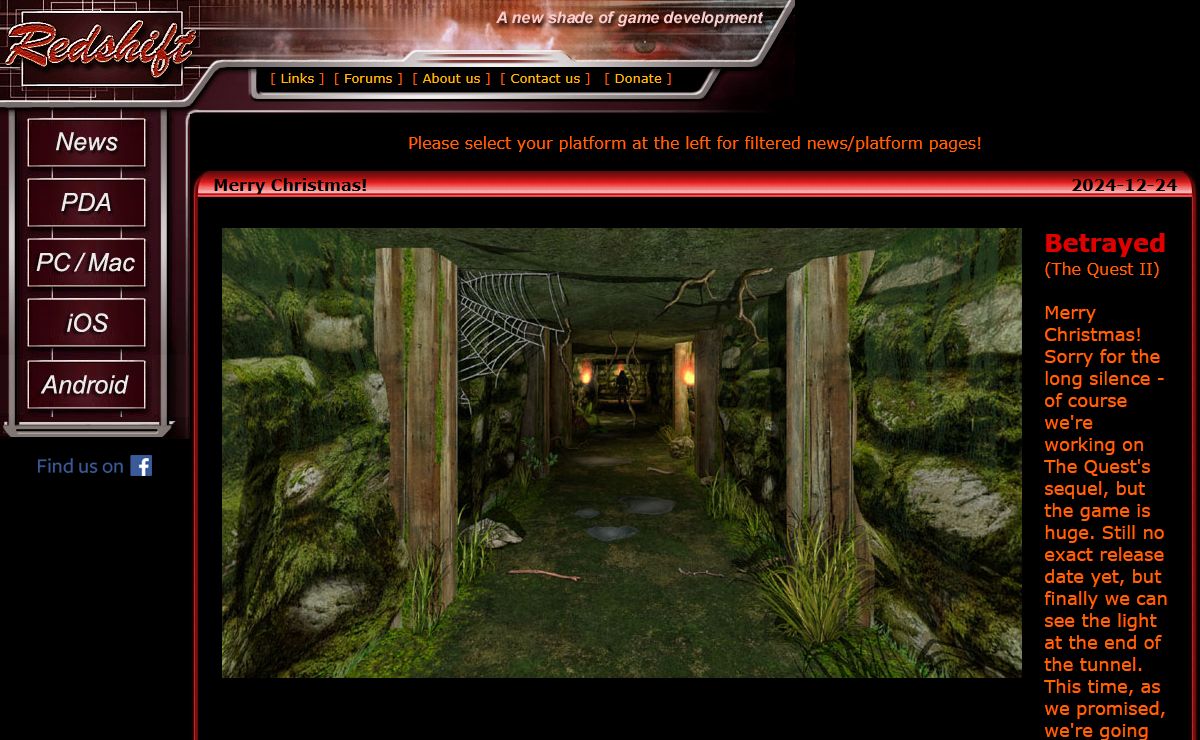 Redshift Homepage