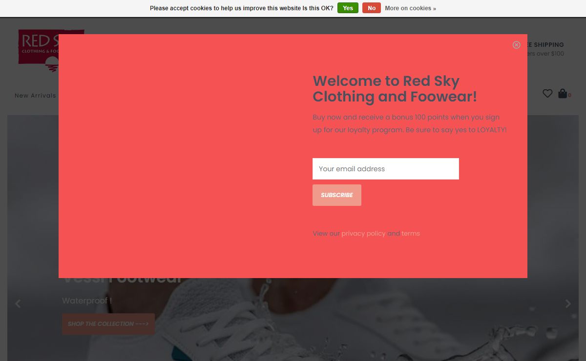 Red Sky Clothing and Footwear - Red Sky Clothing and Footwear
