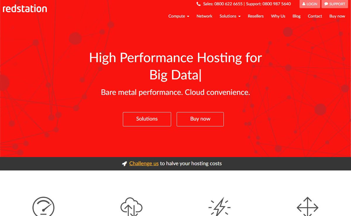 Server Hosting | IaaS | Dedicated Servers | Colocation - Redstation