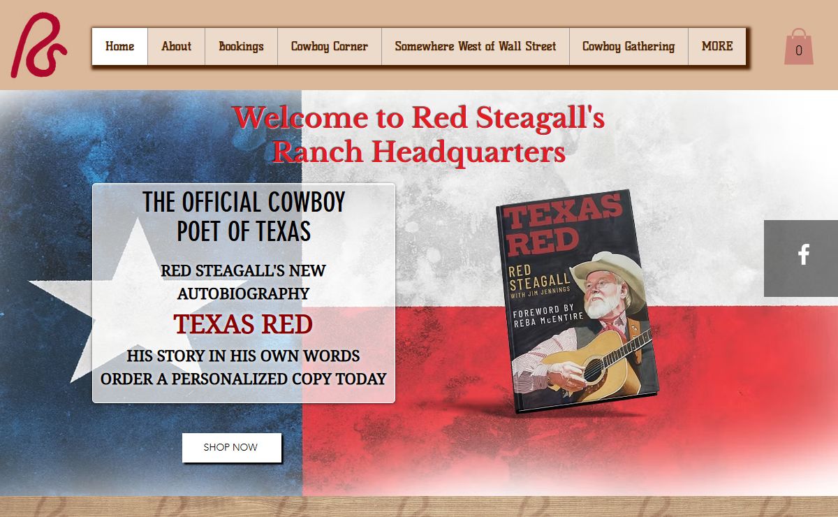 Red Steagall, Cowboy Corner, Cowboy Gathering, Somewhere West of Wall Street | Somewhere West of Wall Street | Texas United States