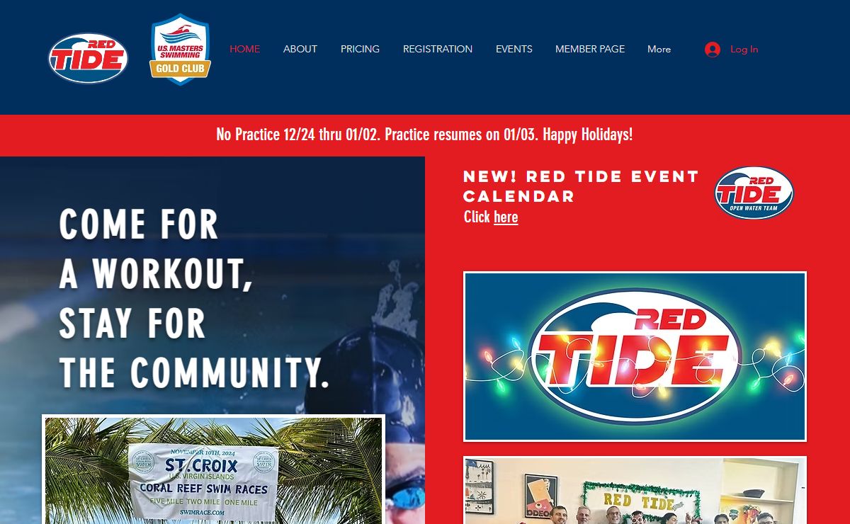 Red Tide Swimming NYC | Masters Swim team