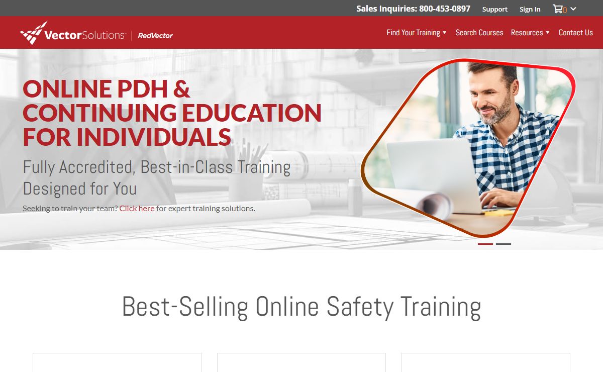 RedVector | Online Continuing Education | Industrial Skills Training