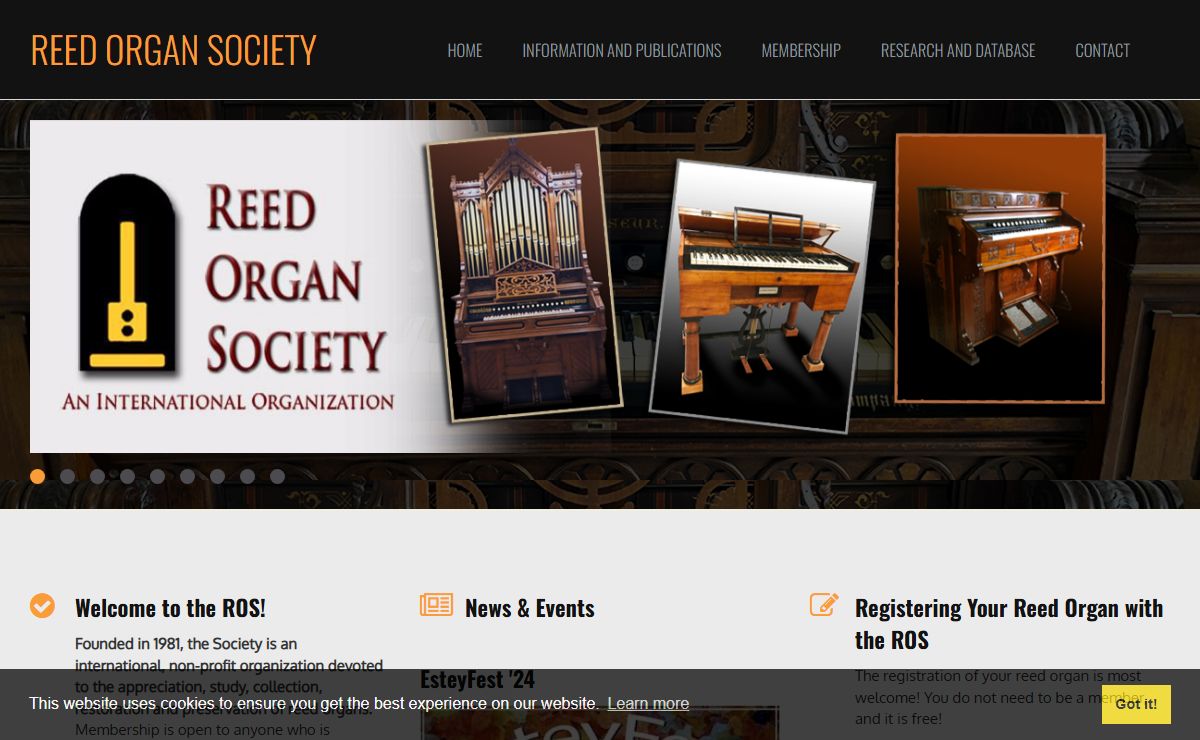 The Reed Organ Society :: Home