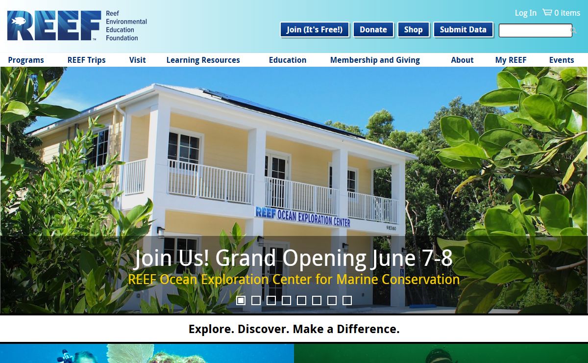 Reef Environmental Education Foundation | Conserving Oceans Through Citizen Science, Education and Research