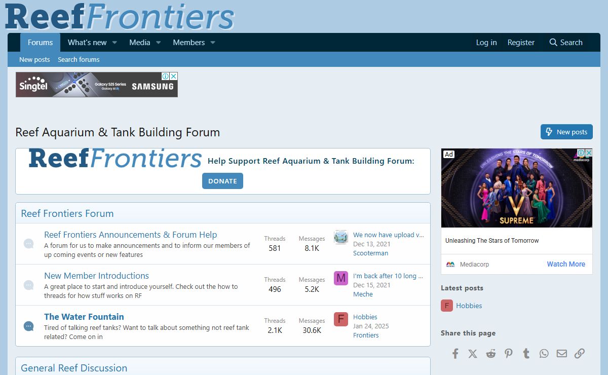 Reef Aquarium & Tank Building Forum