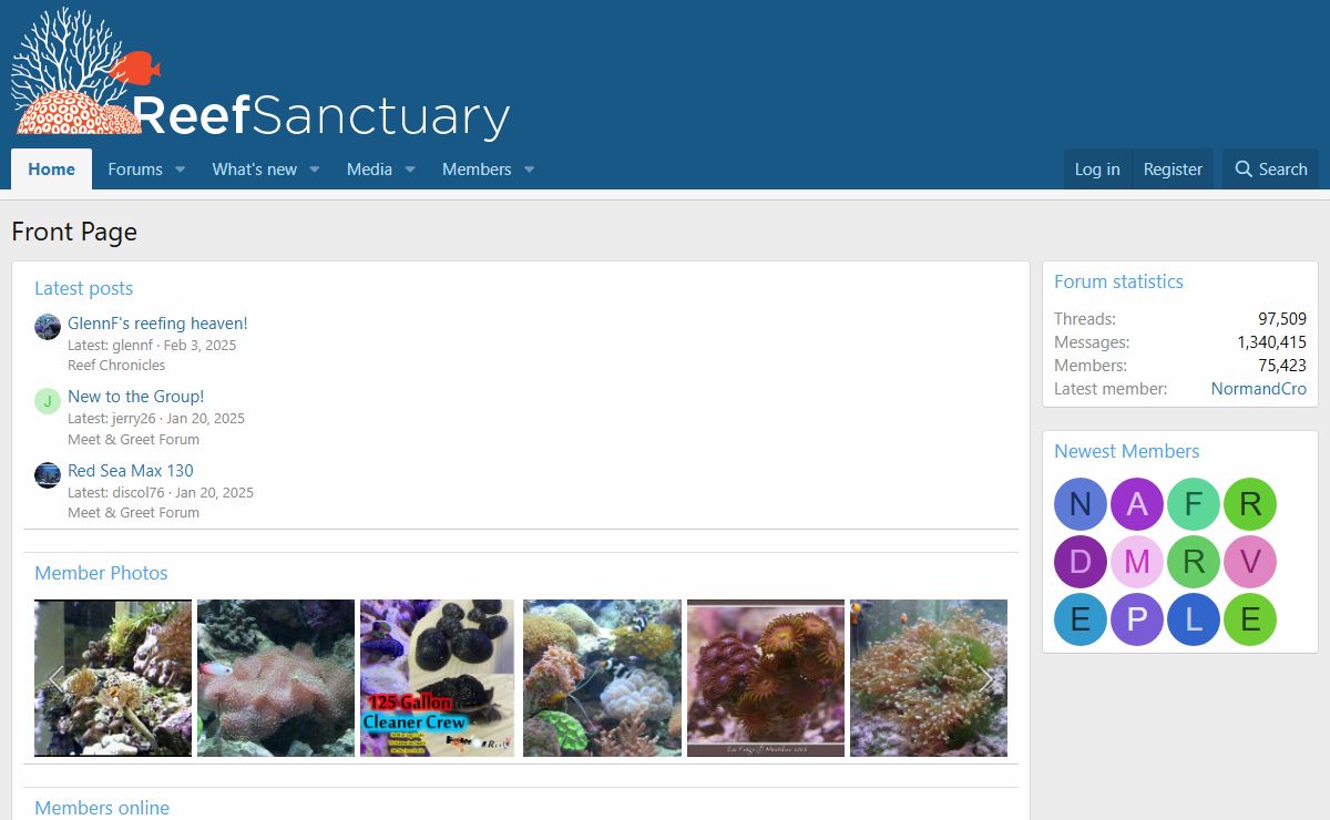 Front Page | Reef Sanctuary