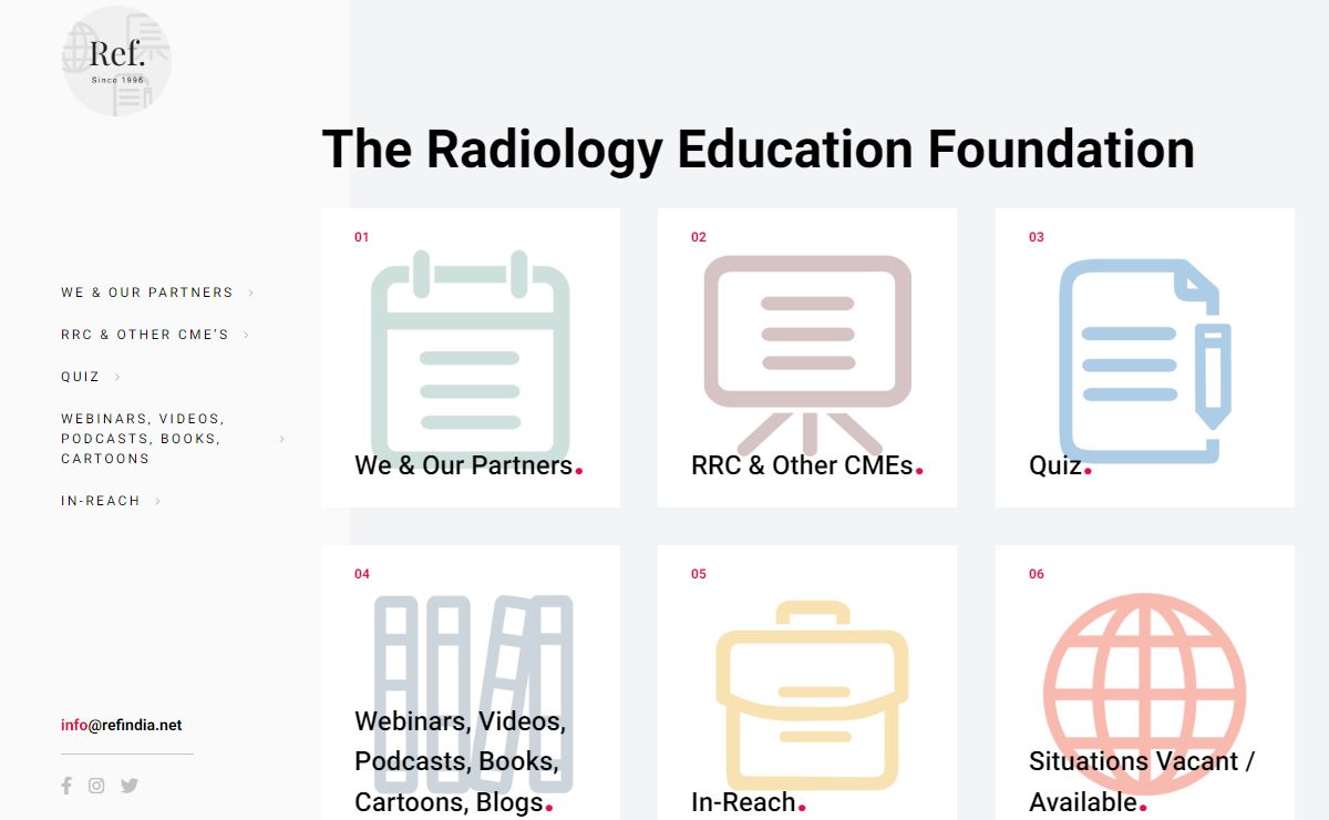 REF India – Radiology Education Foundation India