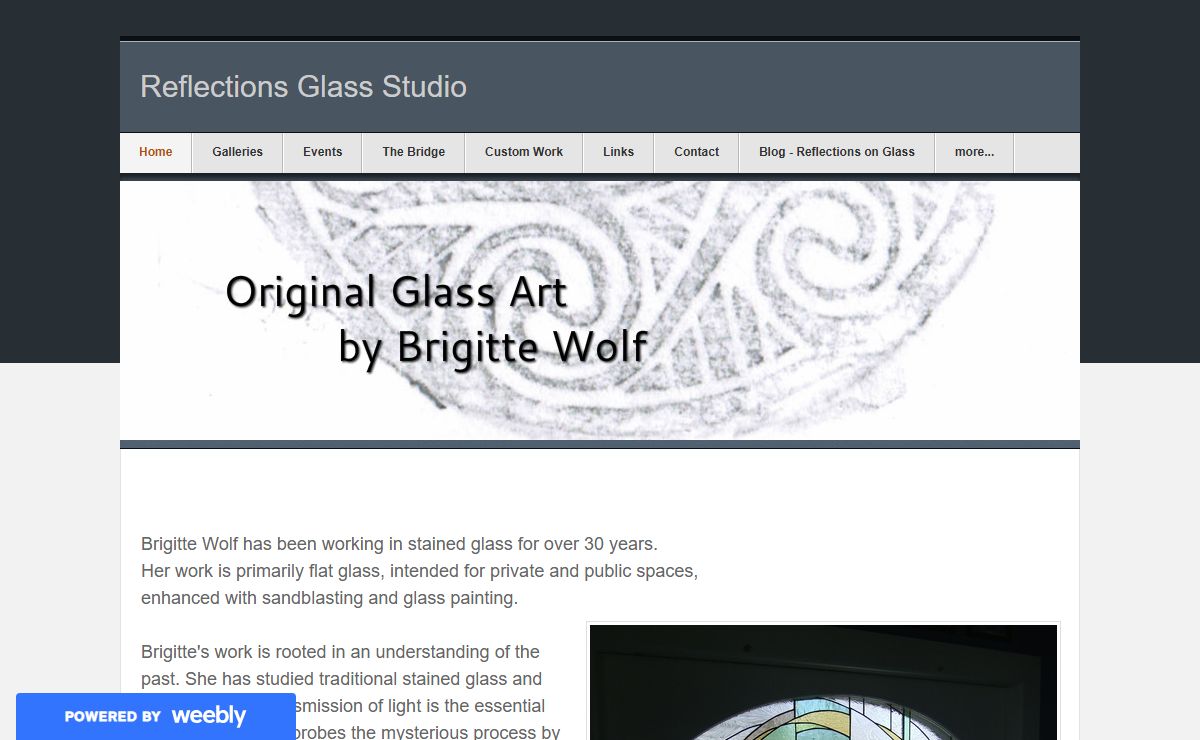Reflections Glass Studio - Canadian stained glass artist