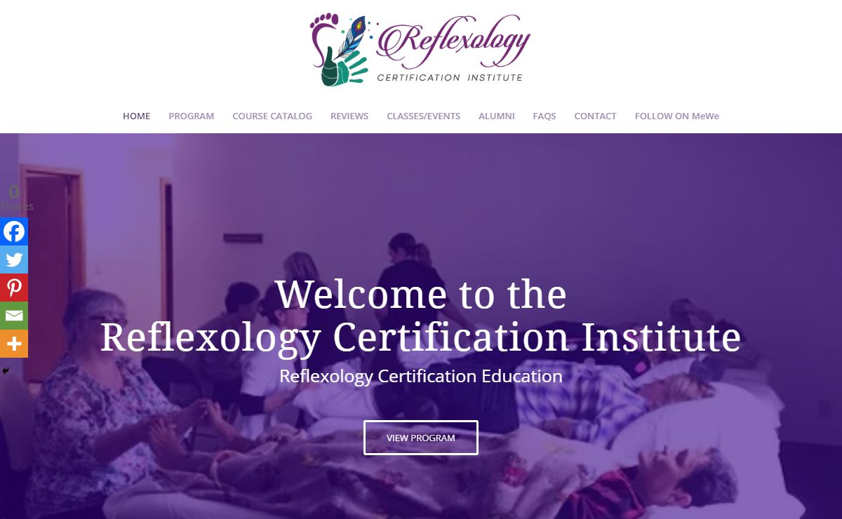 Reflexology Certification Institute, Worthington, Columbus, Ohio