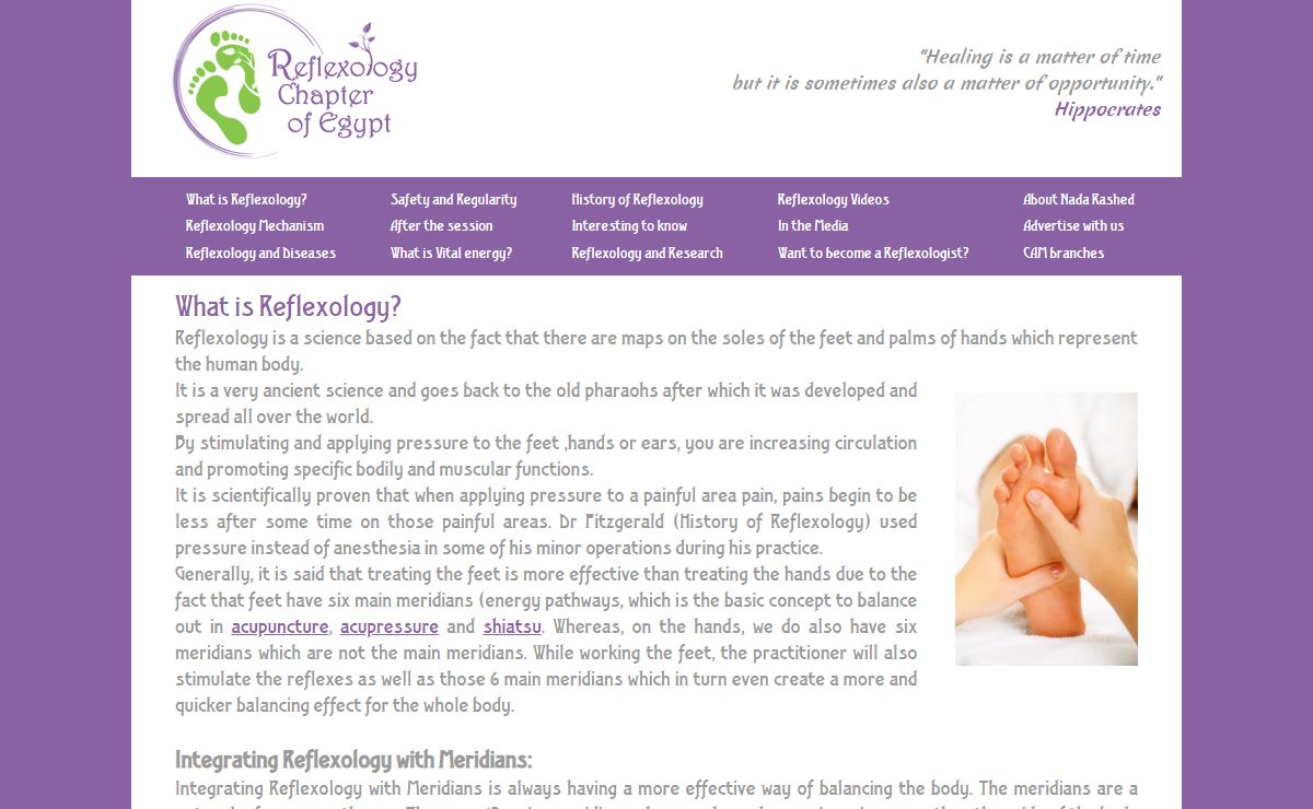 What is Reflexology