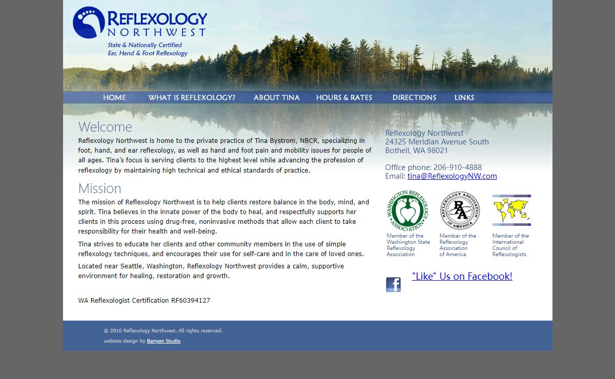 Reflexology Northwest: Home