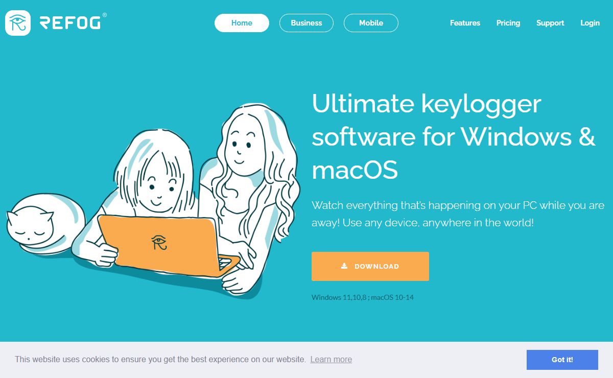 Keylogger Software for Windows and macOS 2025