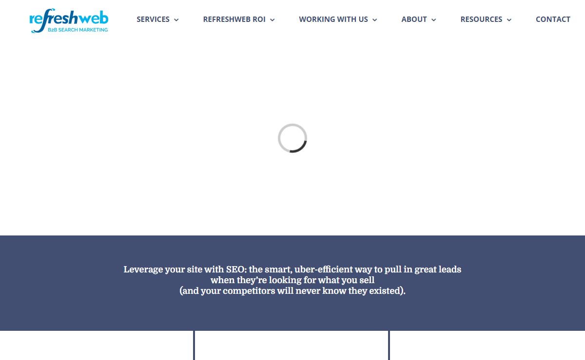 RefreshWeb | Austin B2B SEO Agency | B2B Marketing | PPC Consultants