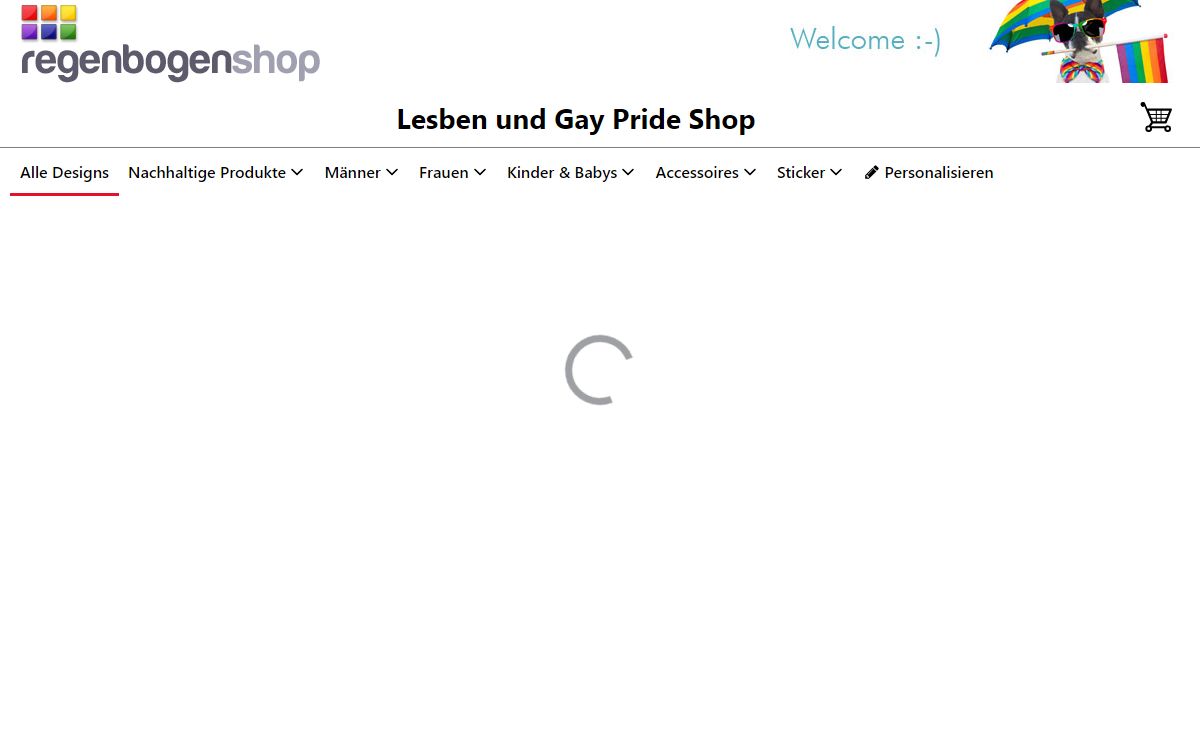 Lesben und Gay Pride Shop