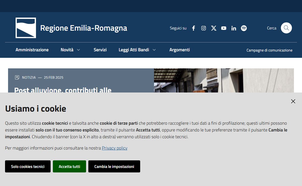 Homepage - Regione Emilia-Romagna