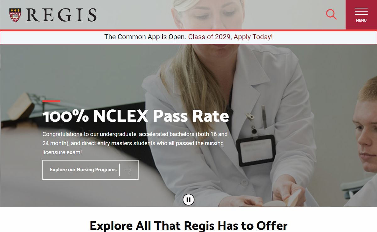 Regis College | Graduate, Undergraduate, Online