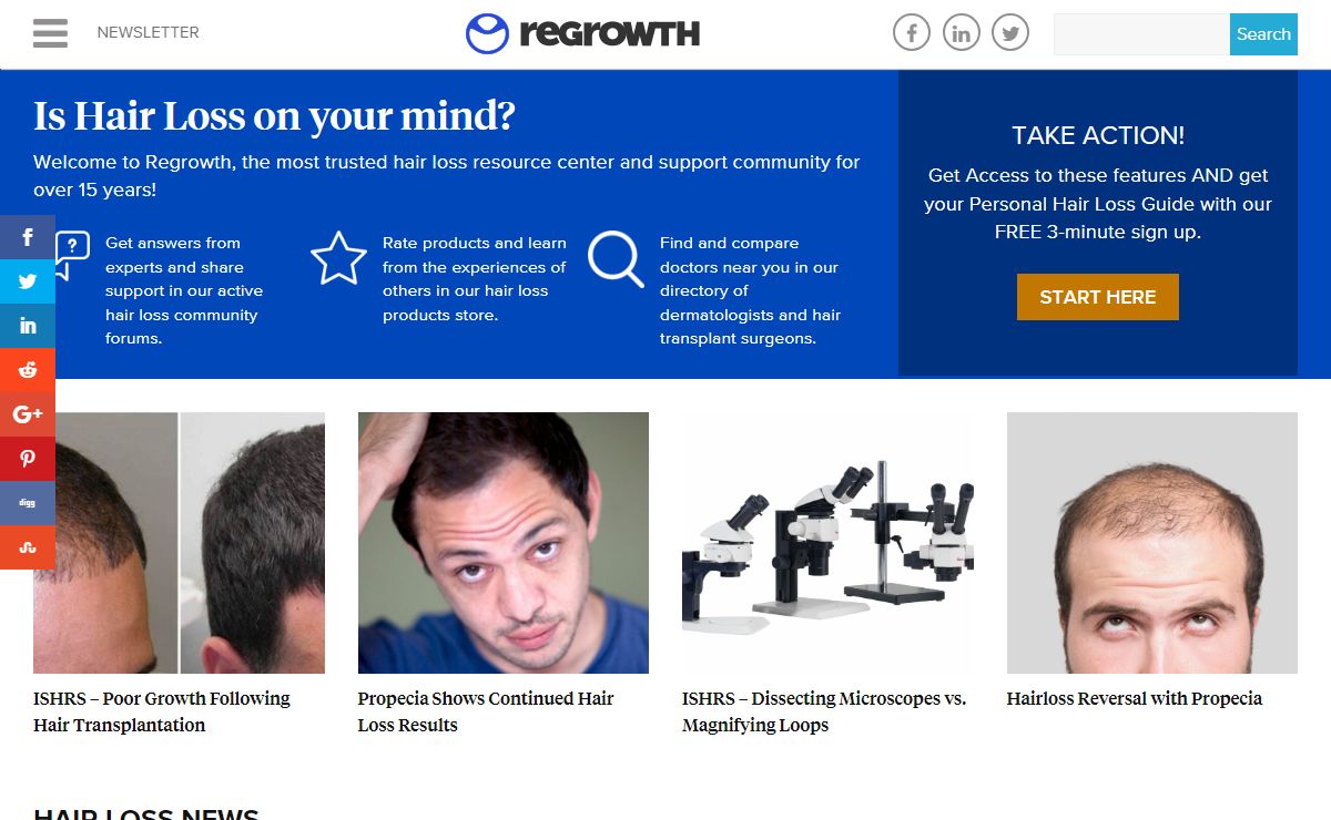 Get Answers About Hair Loss Information, Treatments & Support