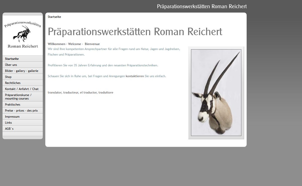 Präparationswerkstätten Roman Reichert