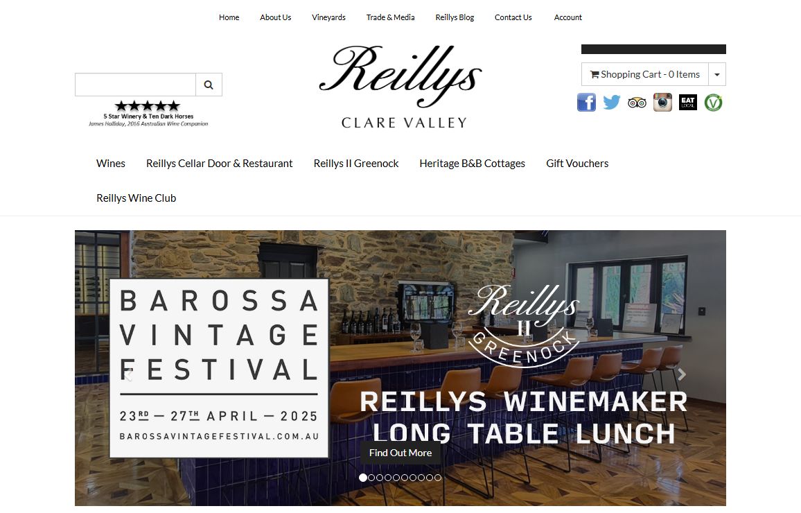 Reillys Wines - Home