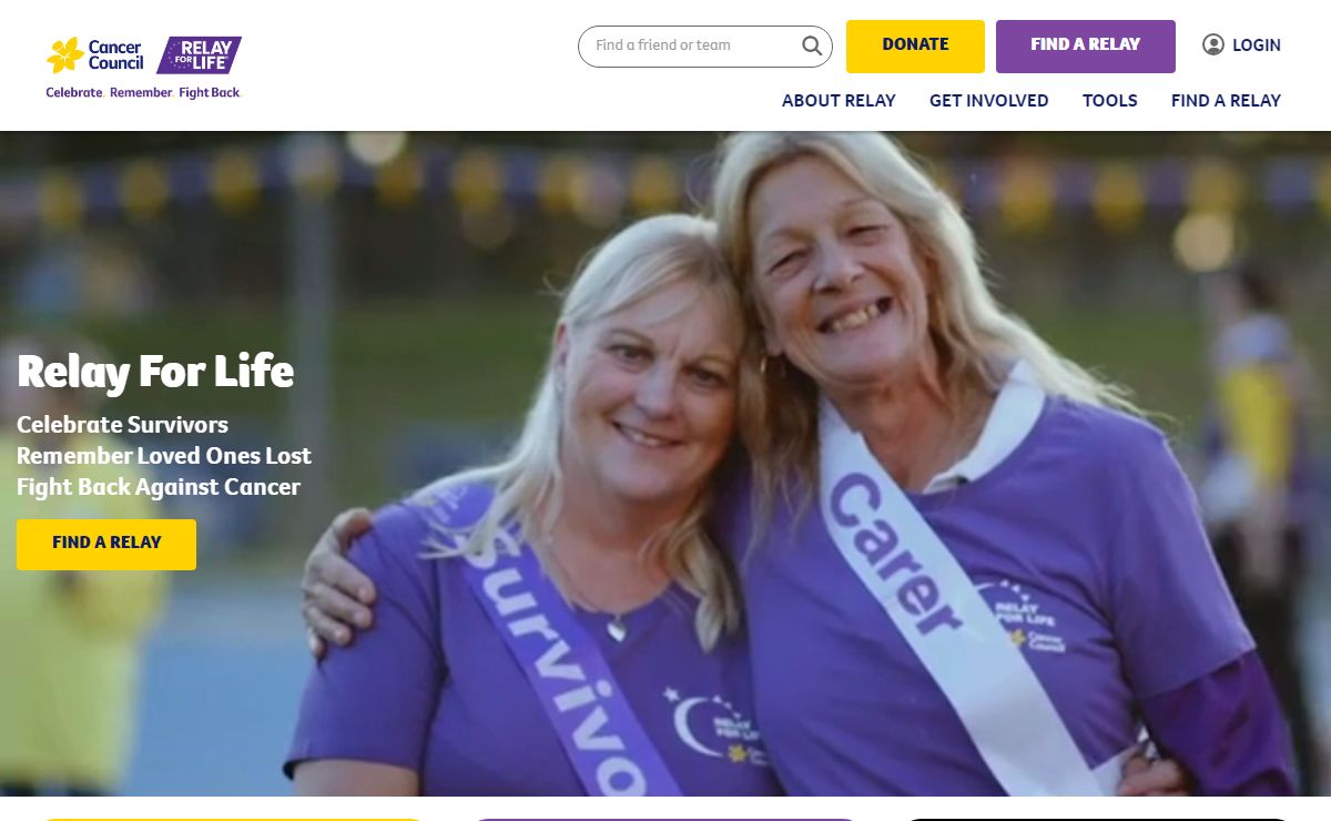 Relay For Life : Home