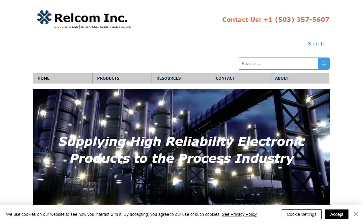Relcom Inc., United States, Fieldbus, Process Control Electronics
