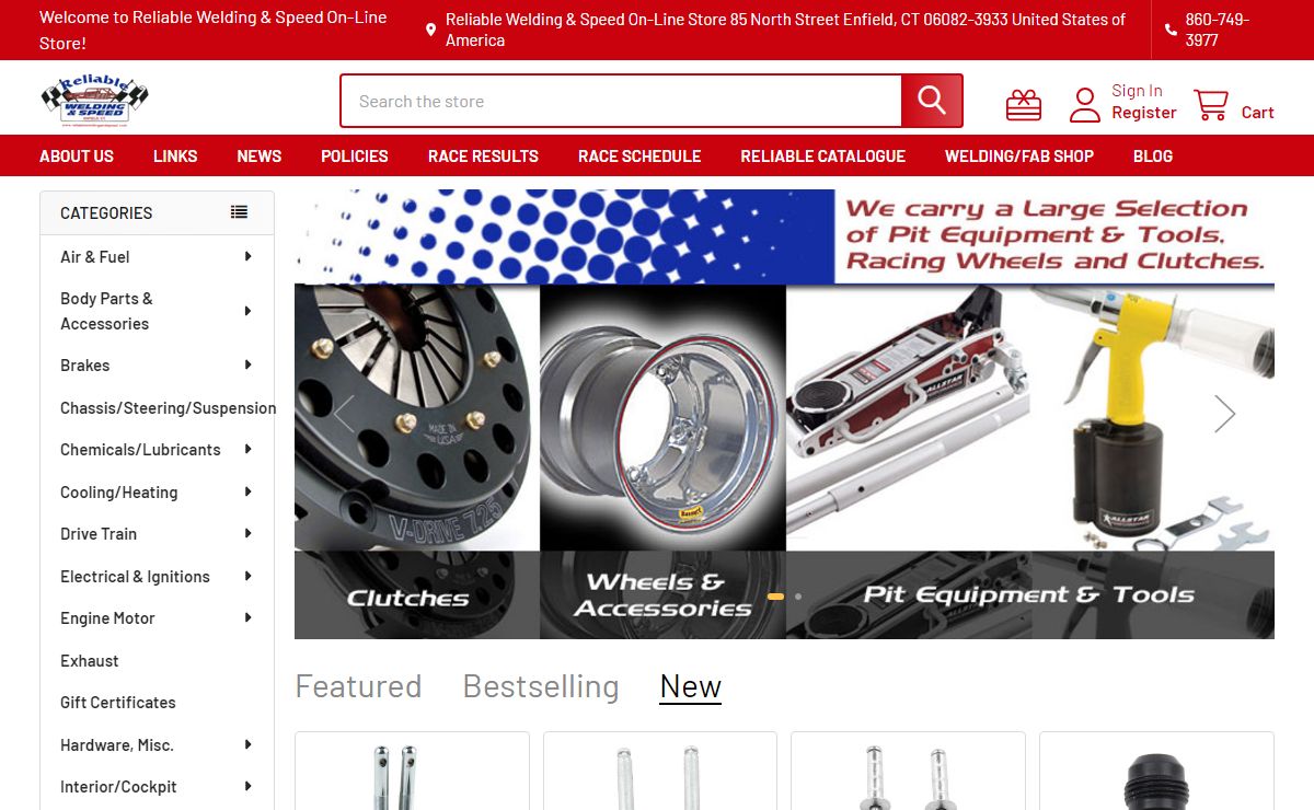 Racing Car Parts Store Online | Reliable Welding & Speed