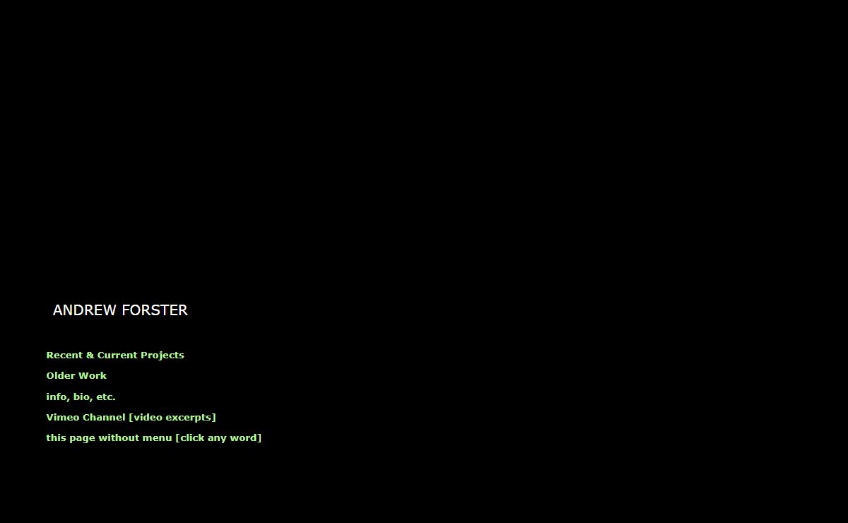Andrew Forster Web