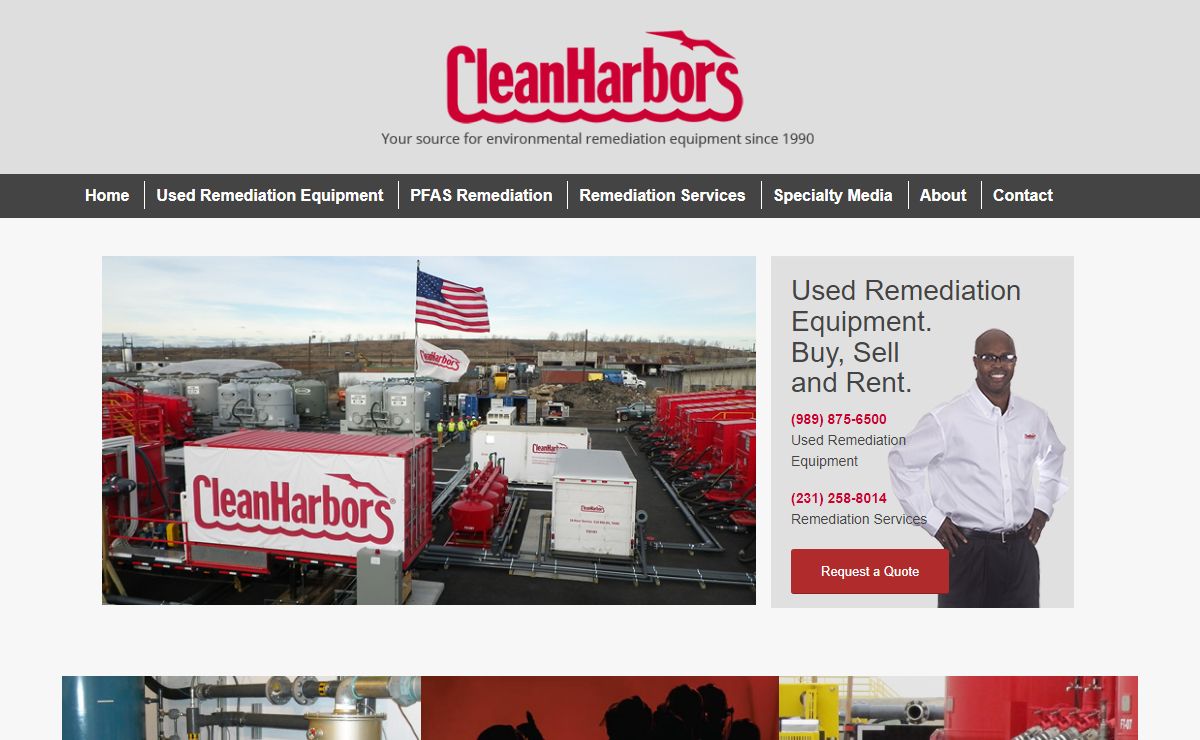 Used Remediation Equipment, PFAS Remediation & Remediation Services | Remediation Equipment