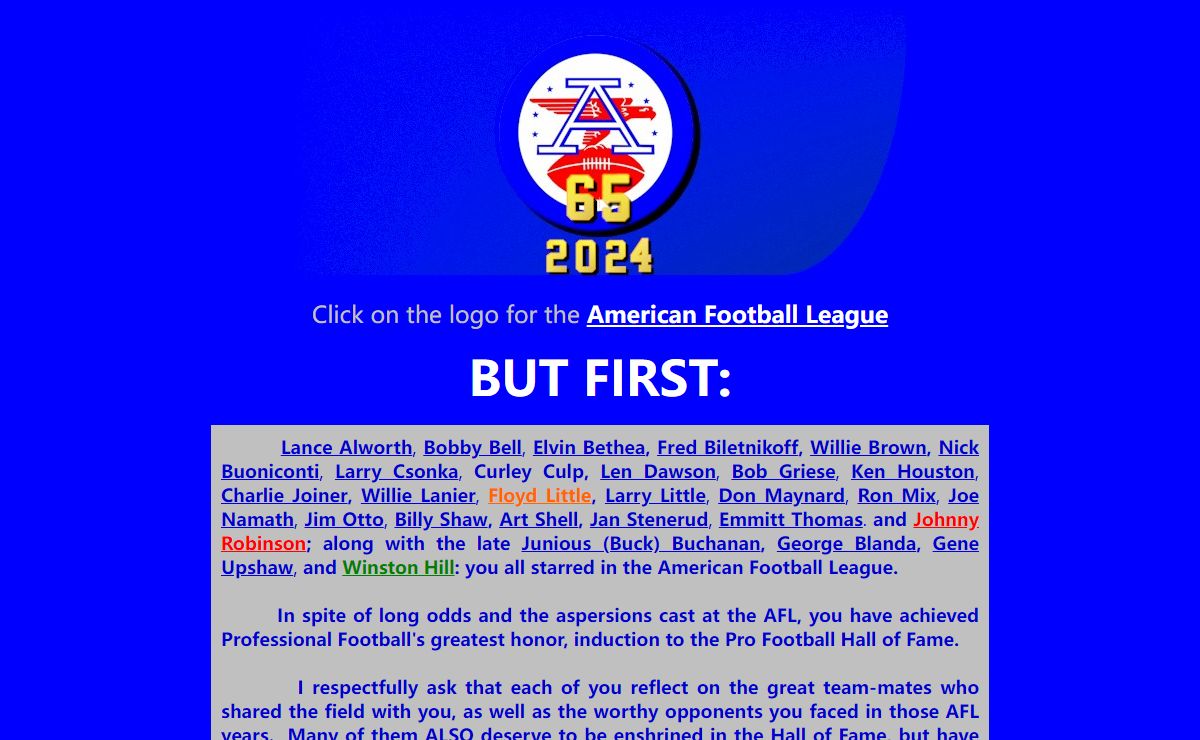 The American Football League