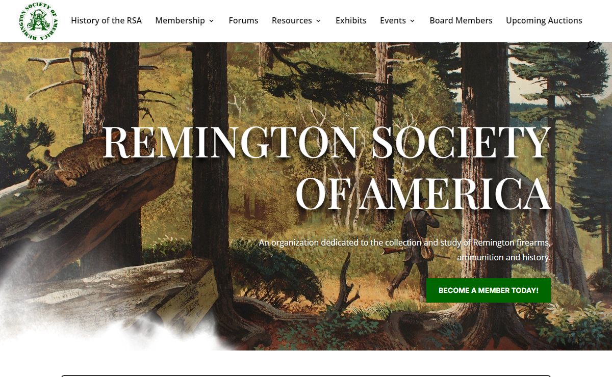 Remington Society of America | An organization dedicated to the collection and study of Remington firearms, ammunition and history