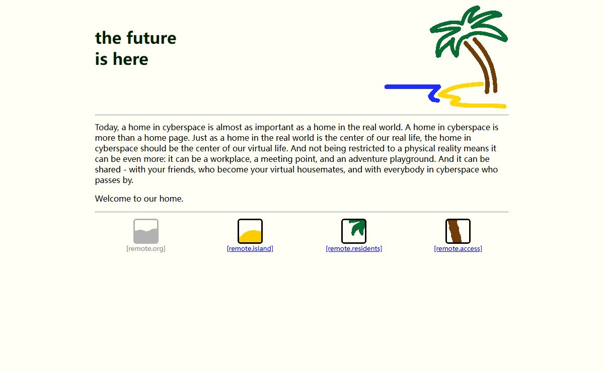 remote.org entry page