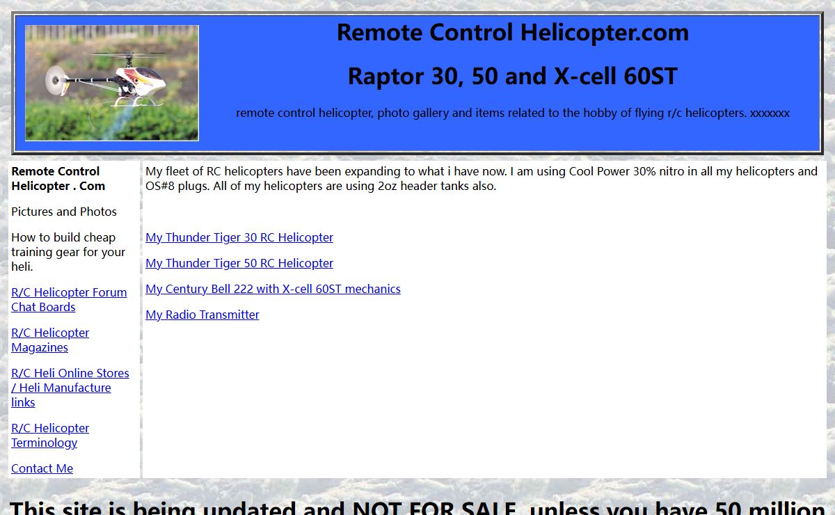 R/C Heli, remote control helicopter.com