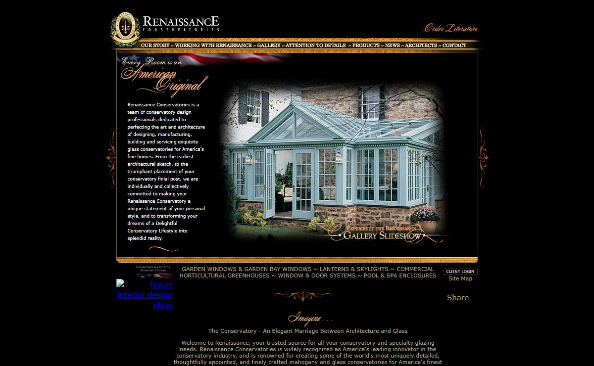 Renaissance Conservatories | Advanced Building Products, Inc.