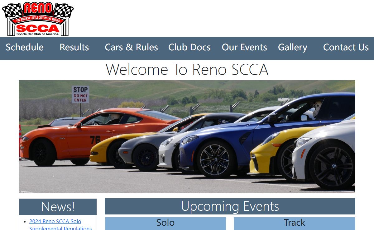Home - Reno Scca