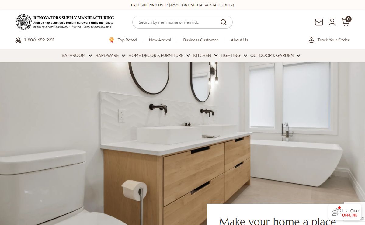 Renovators Supply | Bathroom, Hardware, Home Decor, Lighting & More