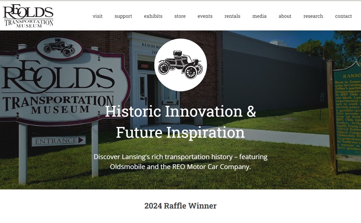 R.E. Olds Transportation Museum | Lansing Car Museum